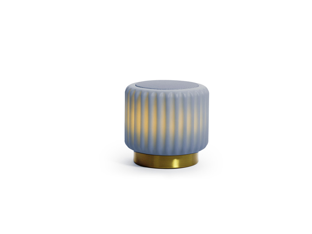 Dentelles Speaker/light USB Blueberry/Gold