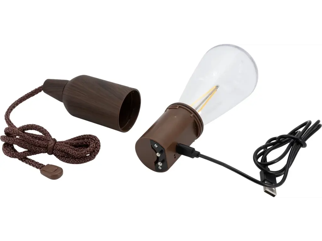 Securit LED lamper Copenhagen til Parasol, brun