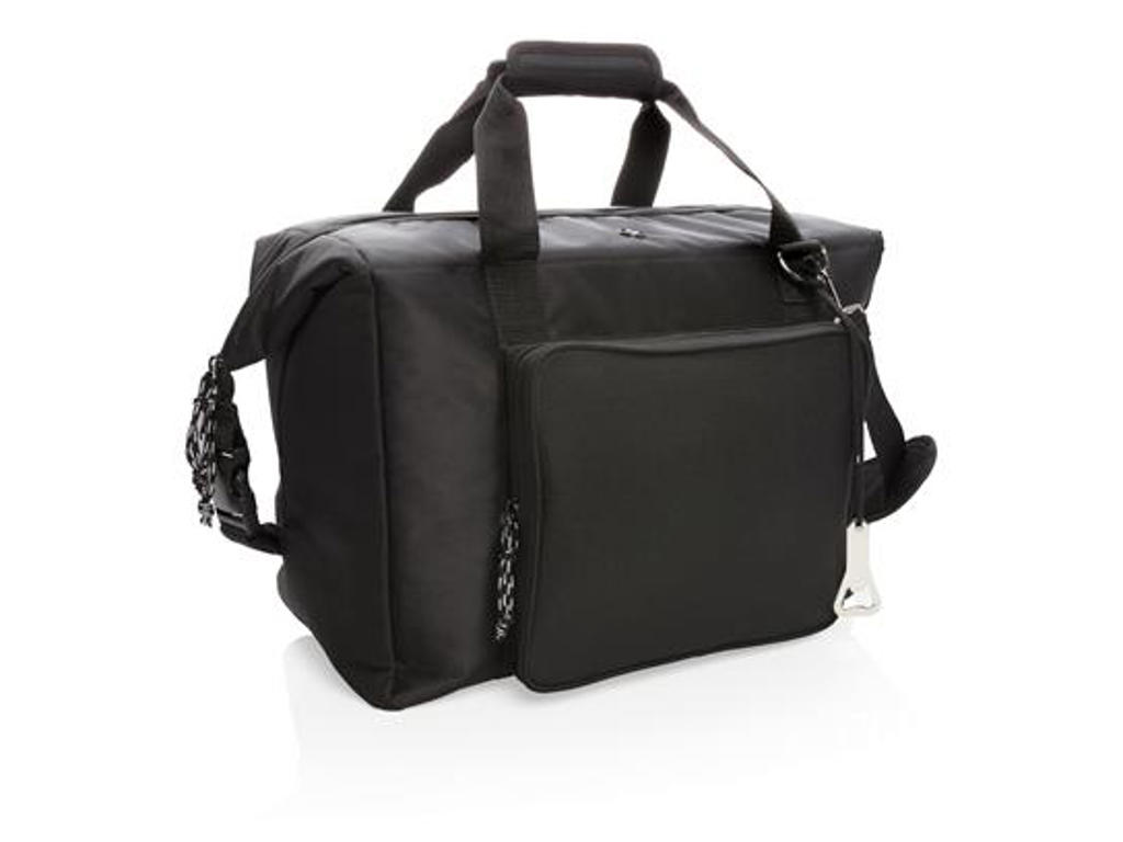 Swiss Peak XXL indkøbs og duffel køletaske, sort