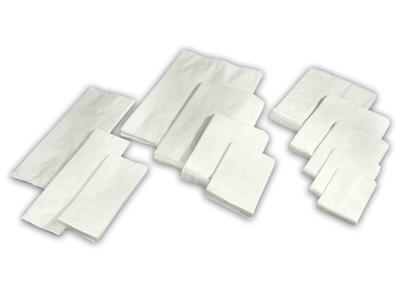 Bagerpose hvid 0,5 kg 170x215mm 1000 stk.