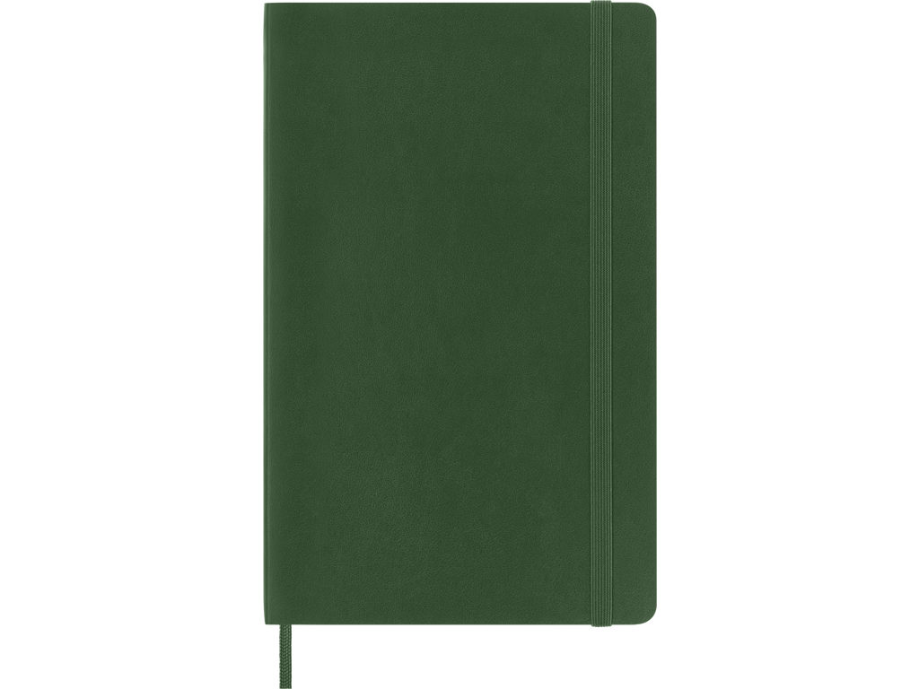 Notesbog Moleskine | Classic Soft | Linjeret | L | Myrtle Green