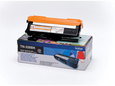 Brother toner TN-328BK sort, 6000 sider