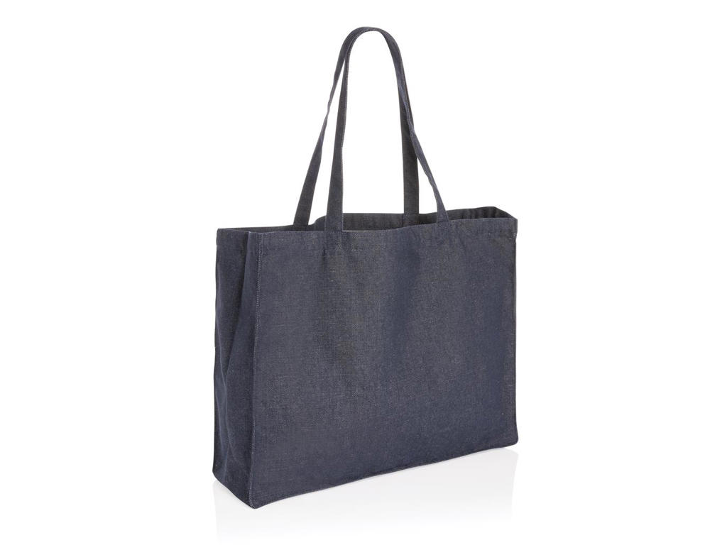 Impact AWARE™ genanvendt denim shopper, blå