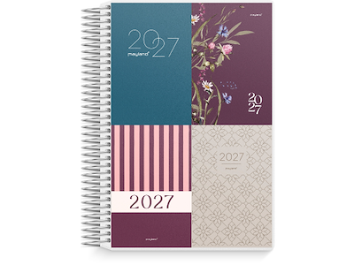Dagkalender m/4 illu. PP-plast 2027