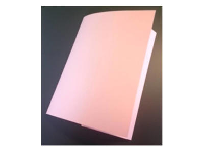 Sagsmappe stor hindbær m/1 klap 250gr. 50 stk.