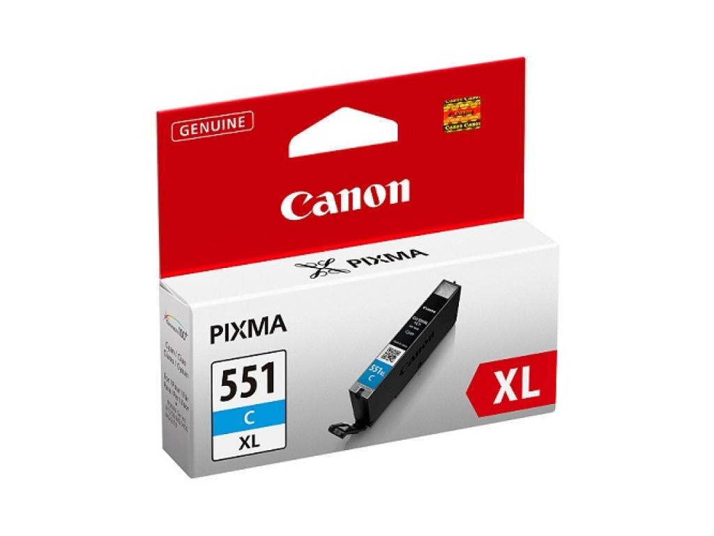 Canon blæk CLI-551XL C cyan