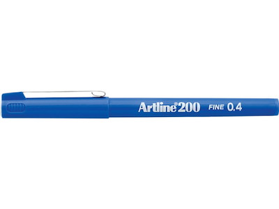 Fineliner Artline EK200 blå