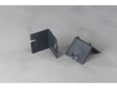 Kantbeskyttere plast 60x50x50 mm sort 1000 stk