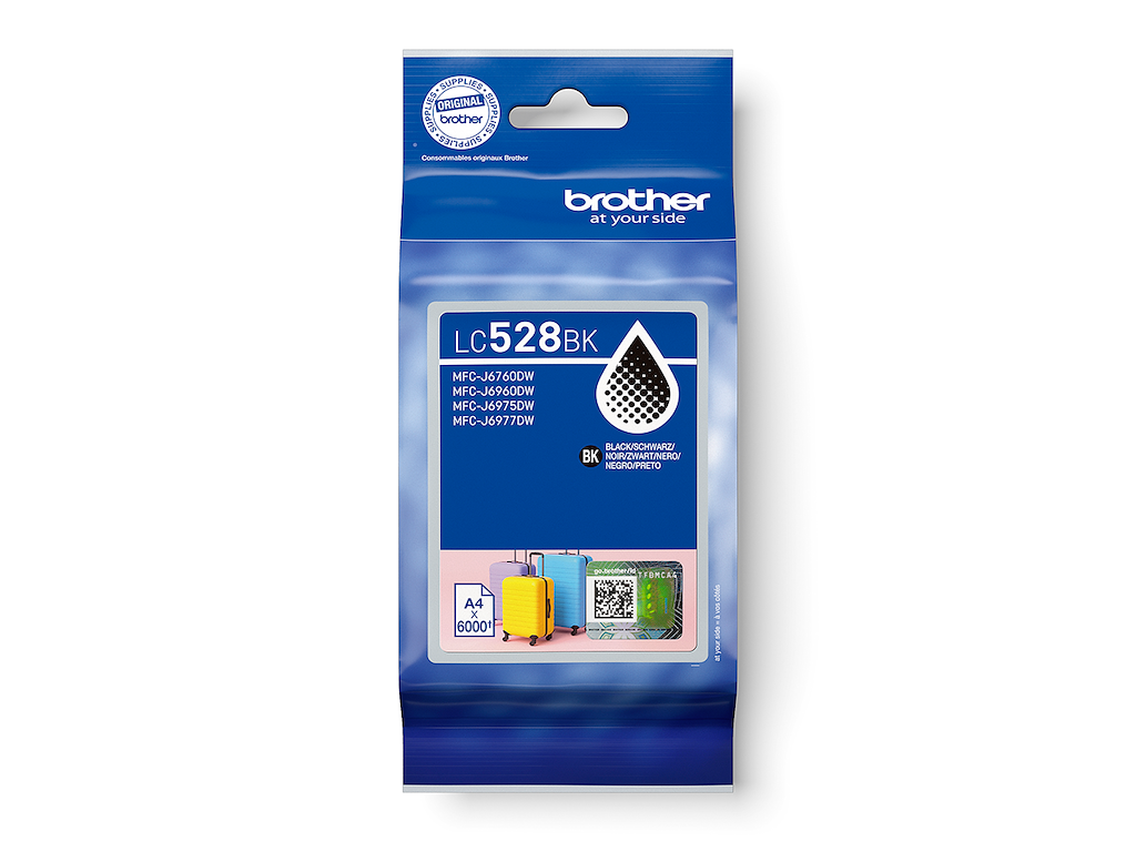 Brother Blæk Lc528bk Sort