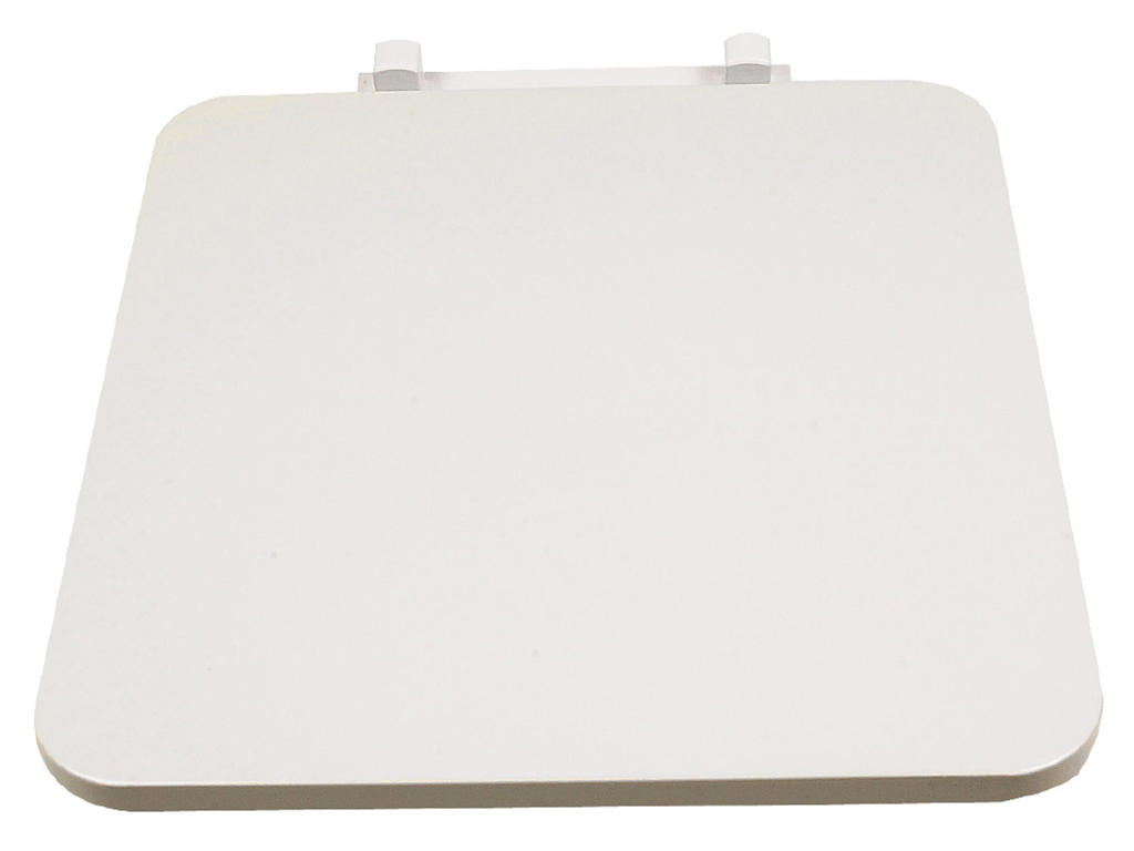 Låg til affaldsstativ grå