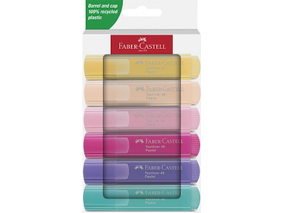 Overstregningstusch | Faber Castell | Pastel | 6 ass