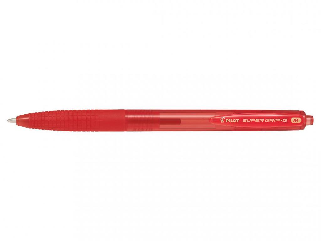 Kuglepen Pilot Super Grip G F 0,7 mm rød
