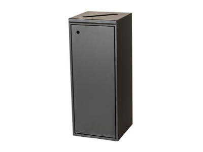 Affaldsstativ til papirindkast 100 liter sort