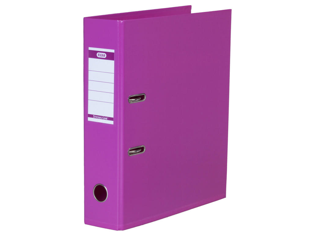 Brevordner ELBA A4 80 mm pink