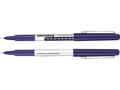 Rollerpen Niceday blå, 0,4 mm streg