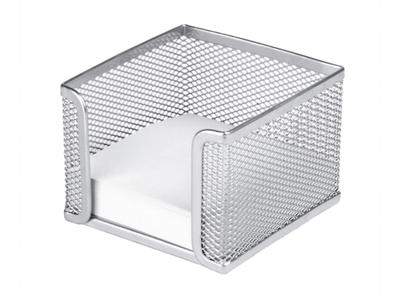 Memoholder metal sølv 