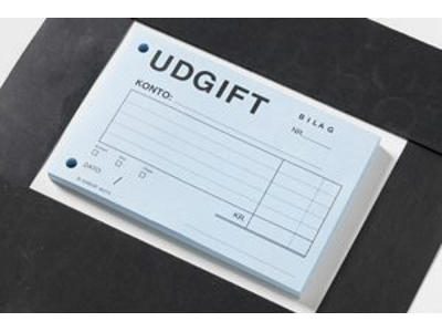 Udgiftbilag GF1047 blå