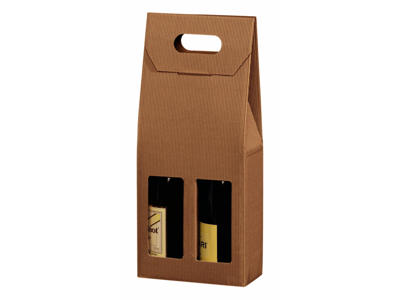 Vinæske brun bølge 2 flasker