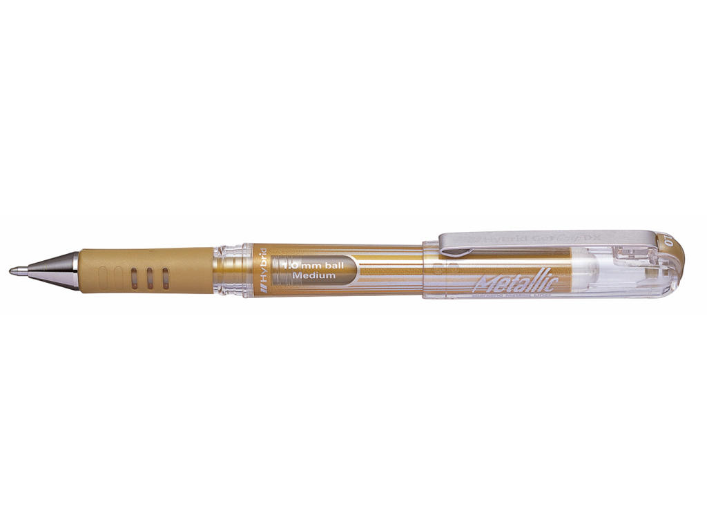 Rollerpen Pentel hybrid gel K230-XO guld 0,1 mm