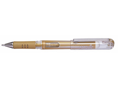 Rollerpen Pentel hybrid gel K230-XO guld 0,1 mm