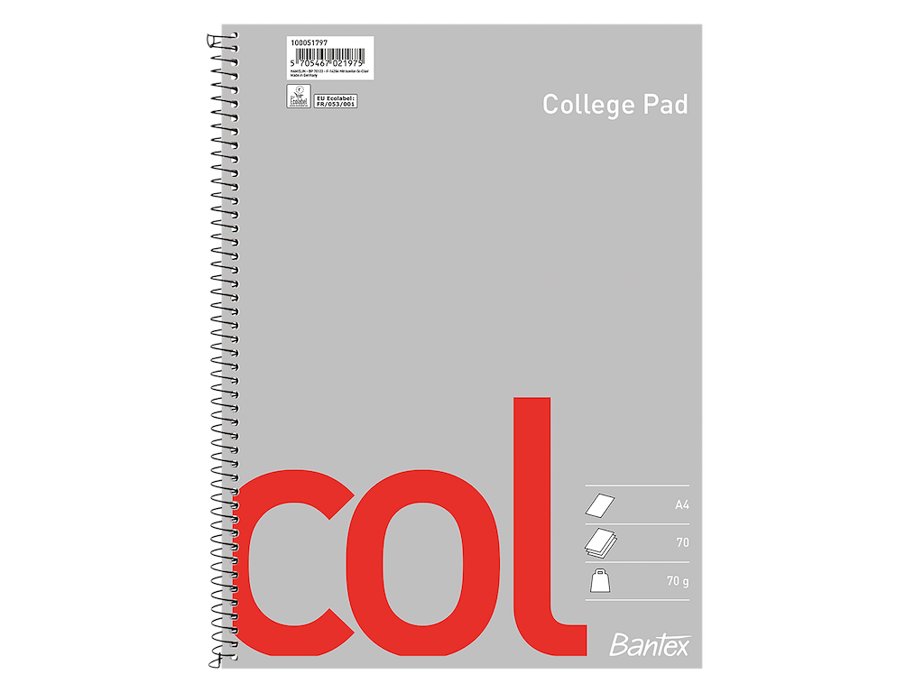 Kollegieblok A4+ ulinjeret