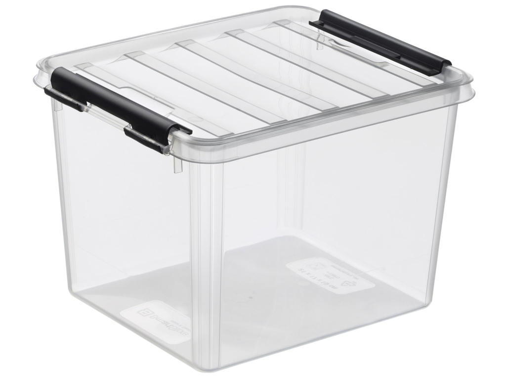 Plastkasse SmartStore 21x17x15 cm med låg