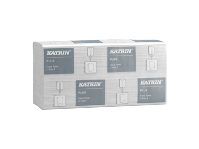 Håndklædeark Katrin Plus 92512 C-fold 2-lags 1600 ark
