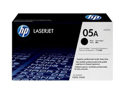 HP 05A toner CE505A sort, 2300 sider