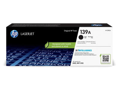 HP 139A toner W1390A sort, 1500 sider