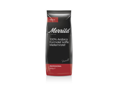 Merrild kaffe | Mocca | Formalet | 500 g