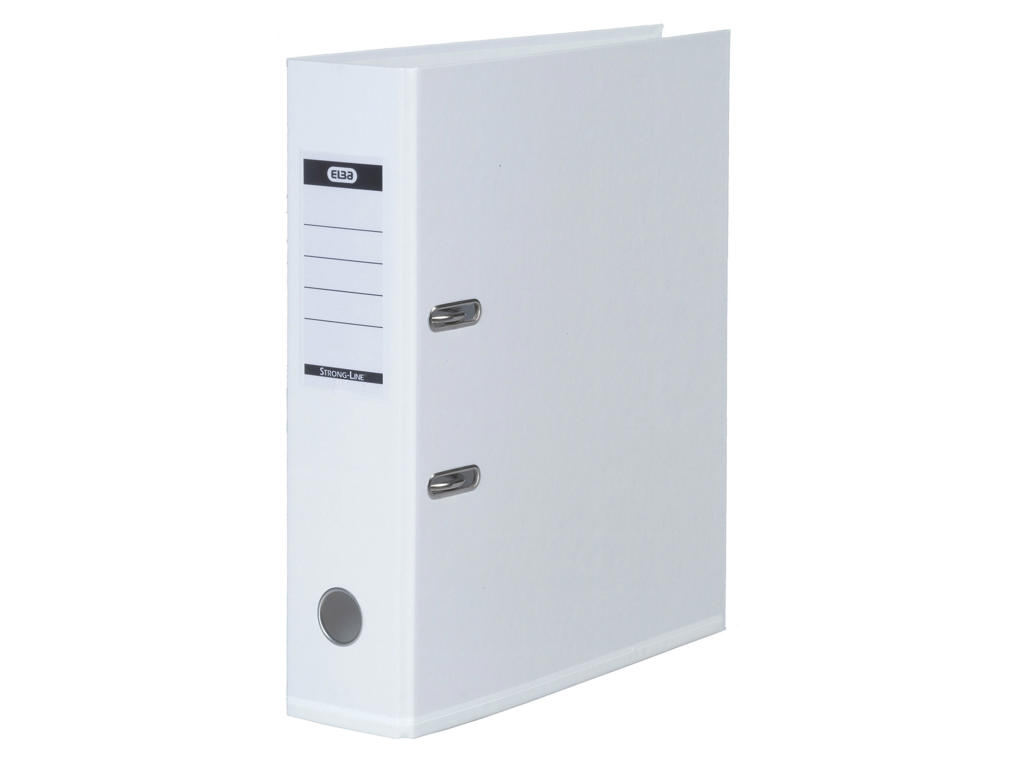 Brevordner ELBA A4 80 mm hvid