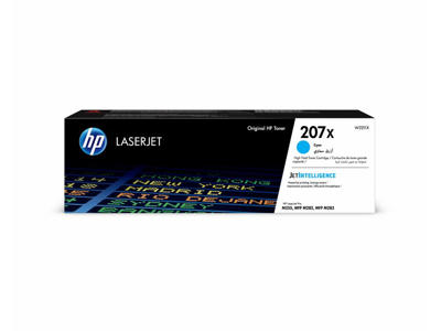 HP 207X toner W2211X cyan, 2450 sider