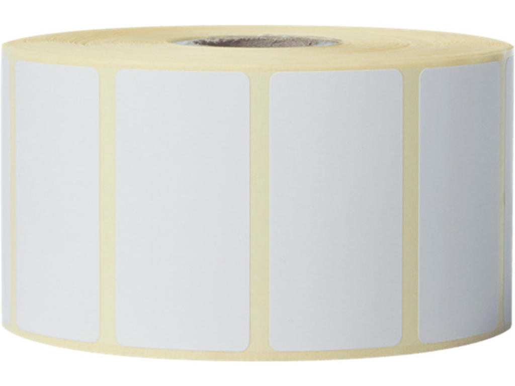Label Brother 51x26 mm hvid 1900 stk