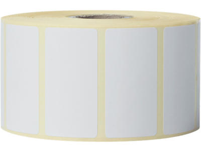 Label Brother 51x26 mm hvid 1900 stk
