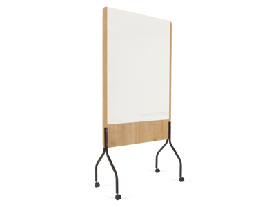 Whiteboardtavle | Rocada | mobil | dobbeltsidet | 1000 x 1250 mm Professional