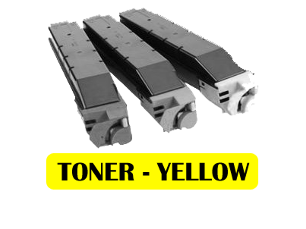 TA toner til 2508ci gul, 12000 sider