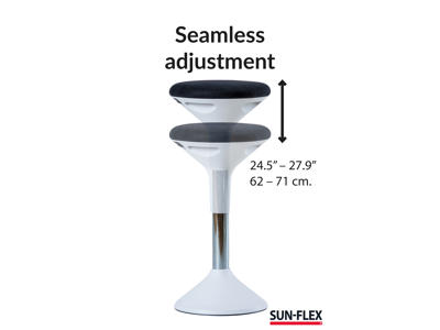 Støttestol | Sun-Flex Active | Hvid