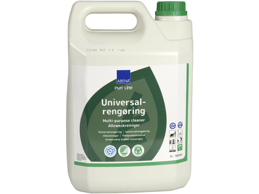 Universalrengøring Puri-Line uden farve og parfume 5 liter - UDGÅR