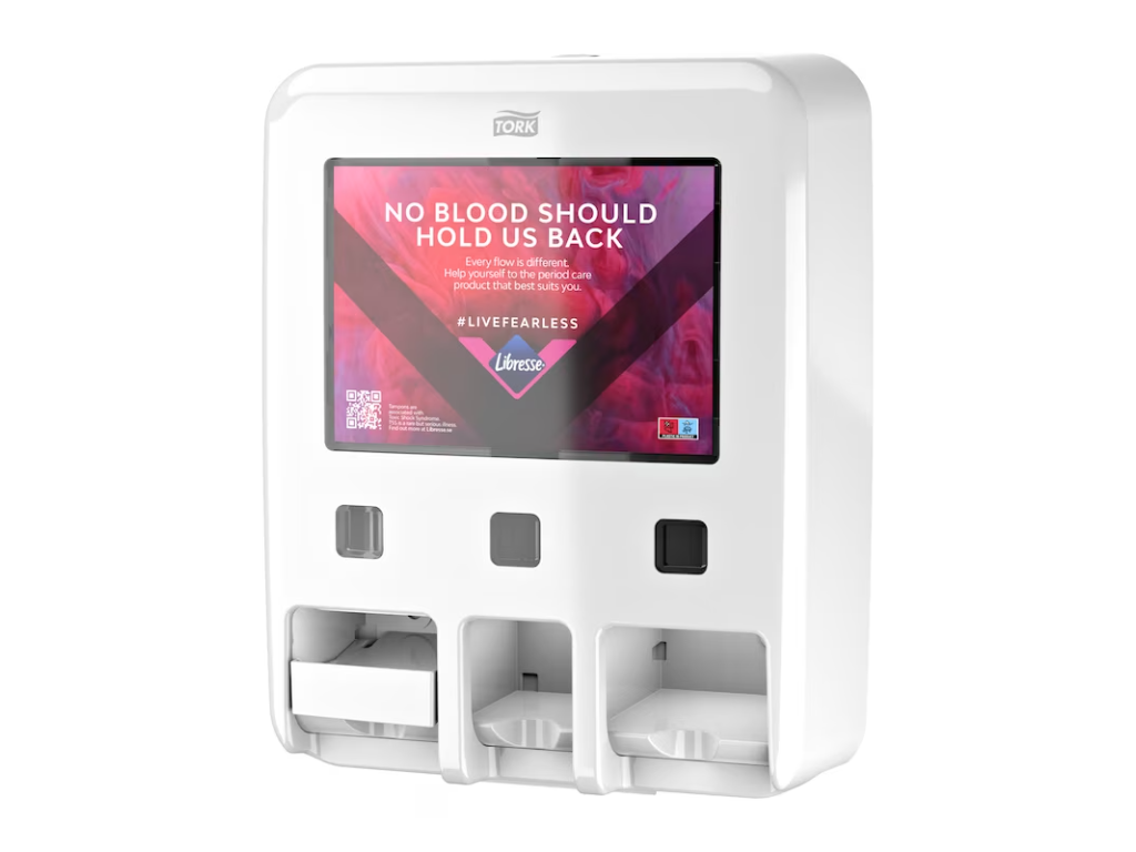 Tork dispenser | til hygiejnebind | Period Care | Hvid