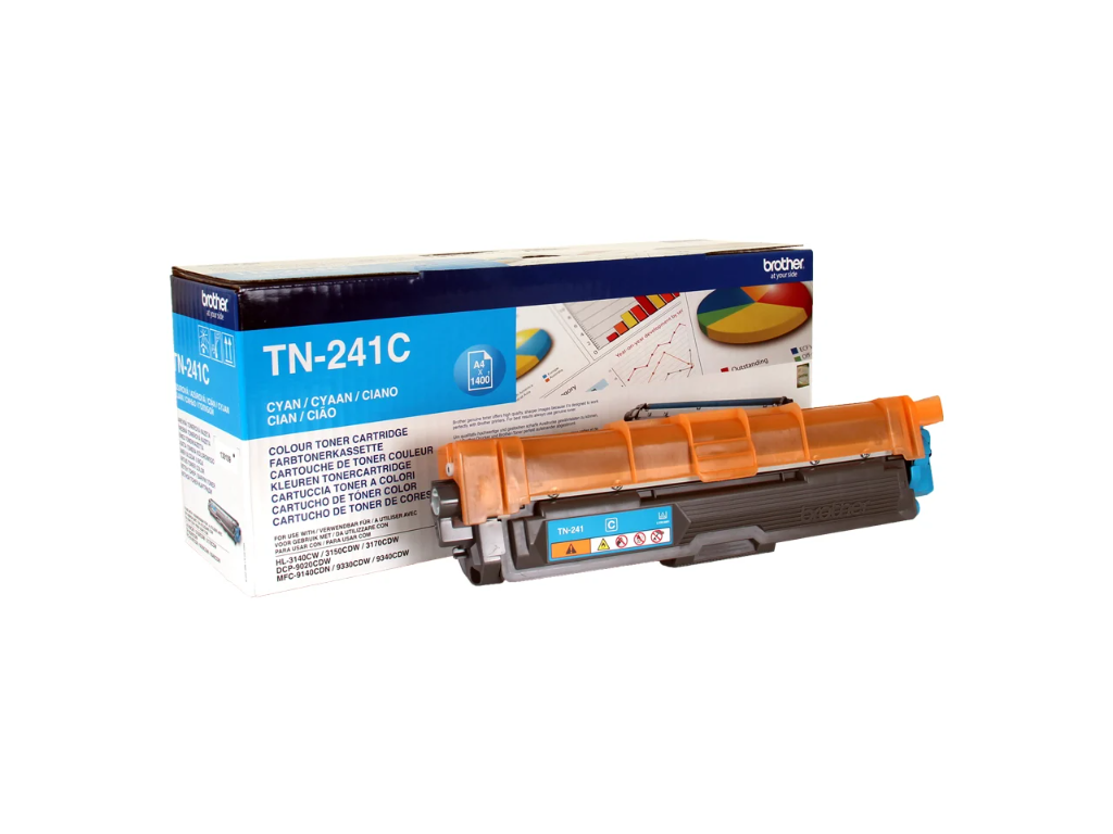 Brother toner TN-241C cyan, 1400 sider
