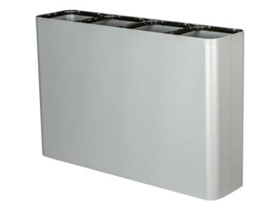 Affaldsspand PURE 4x60 liter grå 