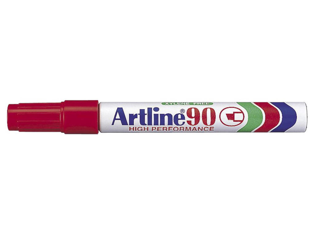 Marker Artline 90 rød