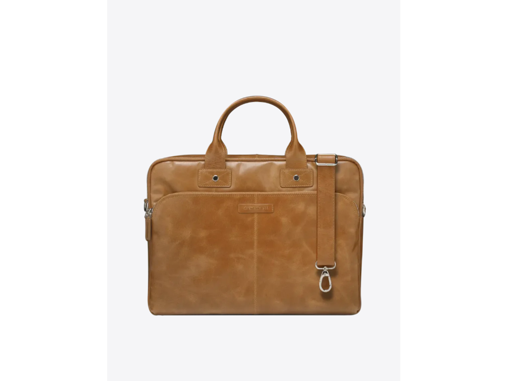 Computertaske Dbramante Kronborg 16" lysbrun læder