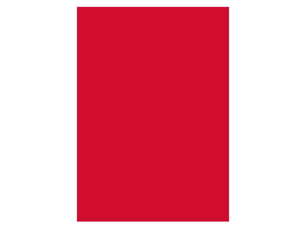 Skiltekarton 50x70cm rød 10 ark