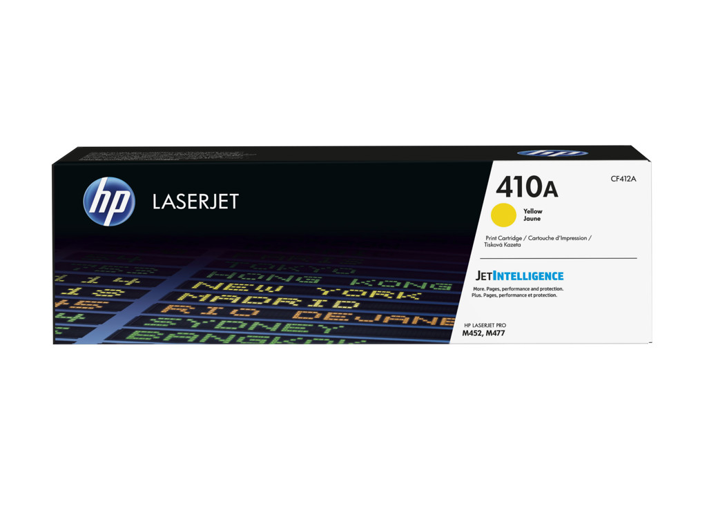 HP 410A toner CF412A gul, 2300 sider