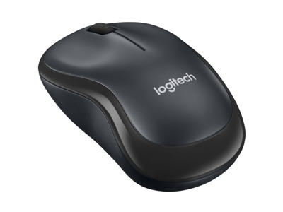Mus Logitech M220 Silent Charcoal Black  trådløs
