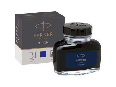 Blæk i flaske Parker blå 57 ml