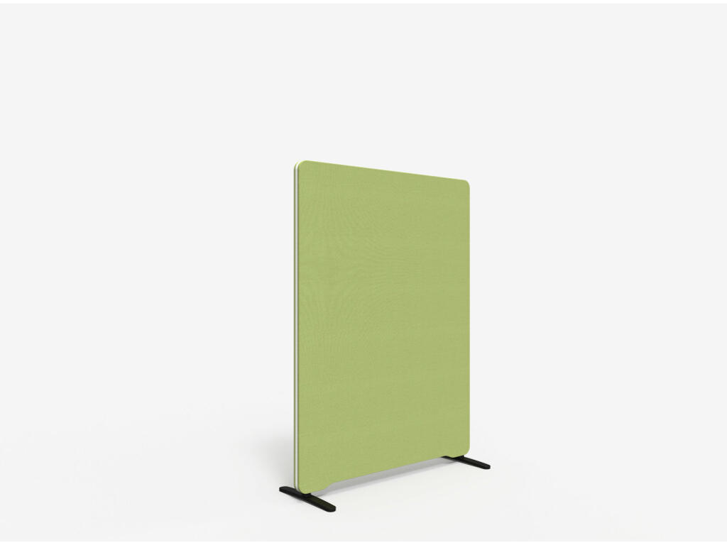 Lintex Gulvskærm Edge 1000 x 1350 mm Grøn Fiji Stof/hvid Kantliste