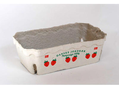Jordbærbakker 1/2 kg. Danske Jordbær pulp 50 stk