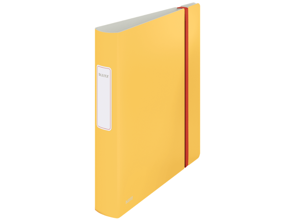 Brevordner Leitz Cosy A4 65mm gul billede